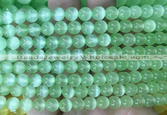 SEBS97 15 inches 6mm round selenite gemstone beads wholesale
