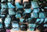 SRBS23 15 inches 18*18mm square Agate gemstone beads wholesale