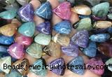 TABS05 15 inches 20*20mm triangle Agate gemstone beads wholesale