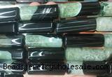 TBBS131 15 inches 13*40mm tube agate gemstone beads wholesale TBBS131 15 inches 13*40mm tube agate gemstone beads wholesale
