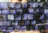 TBBS143 15 inches 13*14mm tube agate gemstone beads wholesale TBBS143 15 inches 13*14mm tube agate gemstone beads wholesale