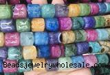 TBBS145 15 inches 13*14mm tube agate gemstone beads wholesale