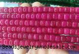 TBBS153 15 inches 7*9mm tube candy jade gemstone beads wholesale TBBS153 15 inches 7*9mm tube candy jade gemstone beads wholesale