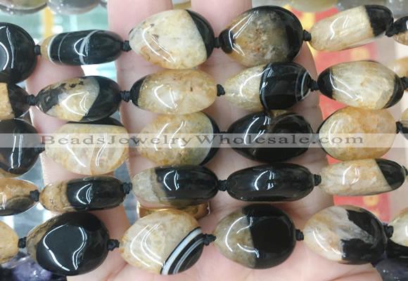 TRBS135 15 inches 15*20mm teardrop Agate gemstone beads wholesale