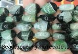 TRBS138 15 inches 15*20mm teardrop Agate gemstone beads wholesale