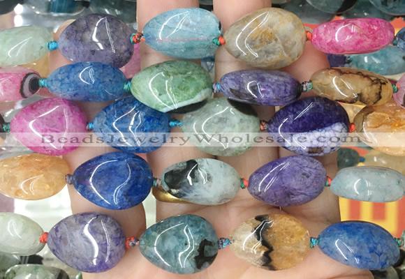 TRBS140 15 inches 15*20mm teardrop Agate gemstone beads wholesale