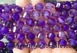 TWBS105 15 inches 10mm faceted twist agate beads wholesale TWBS105 15 inches 10mm faceted twist agate beads wholesale