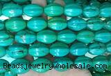 WBBS15 15 inches 15*20mm pumpkin howlite turquoise gemstone beads wholesale WBBS15 15 inches 15*20mm pumpkin howlite turquoise gemstone beads wholesale