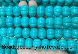 WBBS18 15 inches 13*18mm pumpkin howlite turquoise gemstone beads wholesale WBBS18 15 inches 13*18mm pumpkin howlite turquoise gemstone beads wholesale