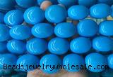 WBBS21 15 inches 23*27mm oval howlite turquoise gemstone beads wholesale WBBS21 15 inches 23*27mm oval howlite turquoise gemstone beads wholesale