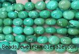 WBBS32 15 inches 13*16mm oval howlite turquoise gemstone beads wholesale