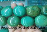 WBBS38 15 inches 27*32mm oval howlite turquoise gemstone beads wholesale WBBS38 15 inches 27*32mm oval howlite turquoise gemstone beads wholesale
