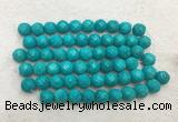 WBBS45 12mm carved round loose howlite turquoise gemstone beads wholesale WBBS45 12mm carved round loose howlite turquoise gemstone beads wholesale