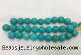 WBBS54 18mm carved round loose howlite turquoise gemstone beads wholesale WBBS54 18mm carved round loose howlite turquoise gemstone beads wholesale